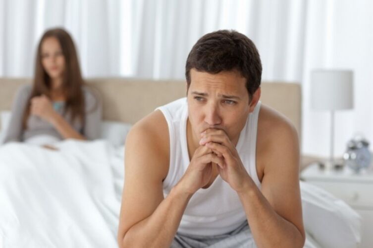 Men with signs of prostatitis