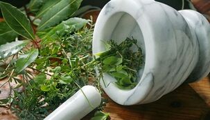 Herbs used to treat prostatitis