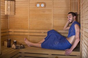 Taking a bath to prevent prostatitis