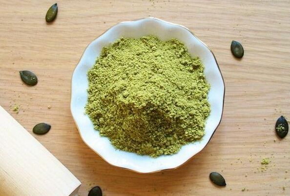 Pumpkin powder is used to treat prostatitis