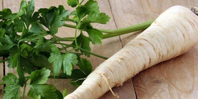 Coriander root for prostatitis